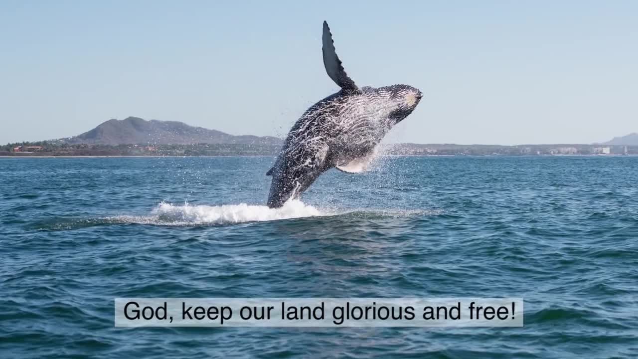 Canadian national anthem "O Canada"—All four verses