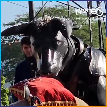 Royal de Luxe は、巨大な人形を専門とするフランスの都市型機械人形劇団