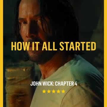 Movie Opening | John Wick: Chapter 4 #shorts #johnwickchapter4 #movieclip