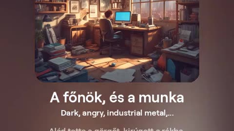 A főnök, és a munka - AI-generált muzsika