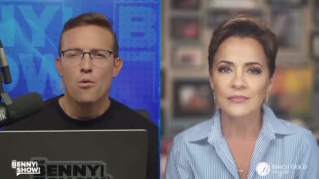 Benny Has Kari Lake on With a Message for Barry