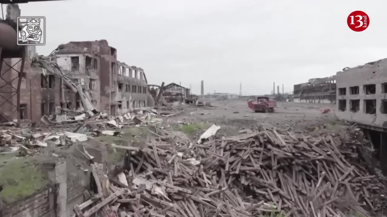 Russia releases footage of "Azovstal" plant in Mariupol where fierce battles took place