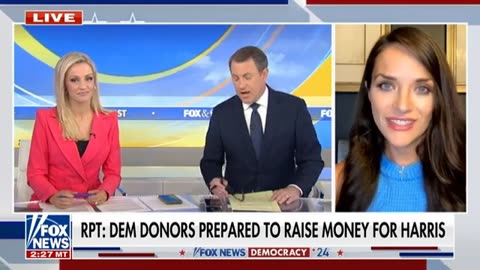 Dem donors lining up to fund Kamala Harris if Biden is ousted