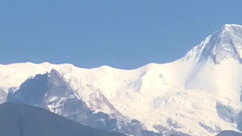 Big mountain in the nepal