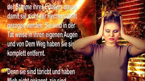 Rebellion & Vergeltung... Ihr werdet bestürzt sein und schrecklich Angst haben 🎺 Die Trompete Gotte