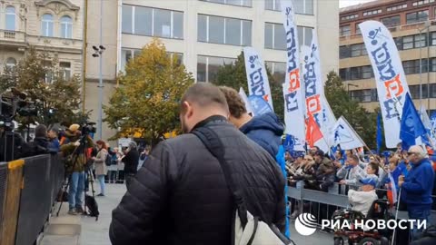 Pro-Russia RALLIES are taking place in European Countries