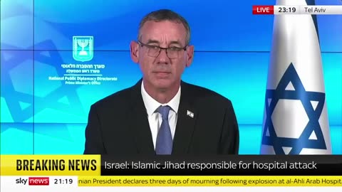 Israel-Hamas war_ 'There is no evidence we attacked Gaza hospital' #isreal #hamas #war #palestine