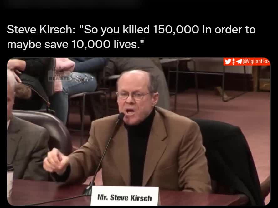 Steve Kirsch Speaks the Numbers