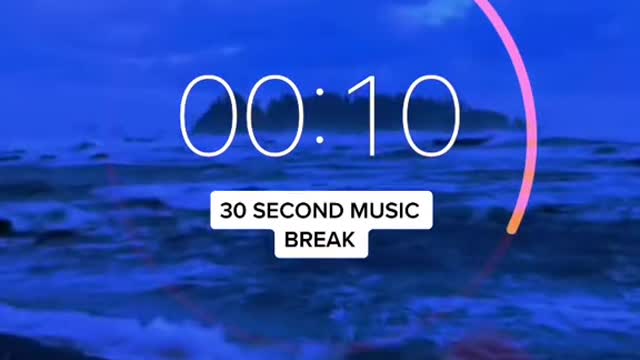 30 second music break!