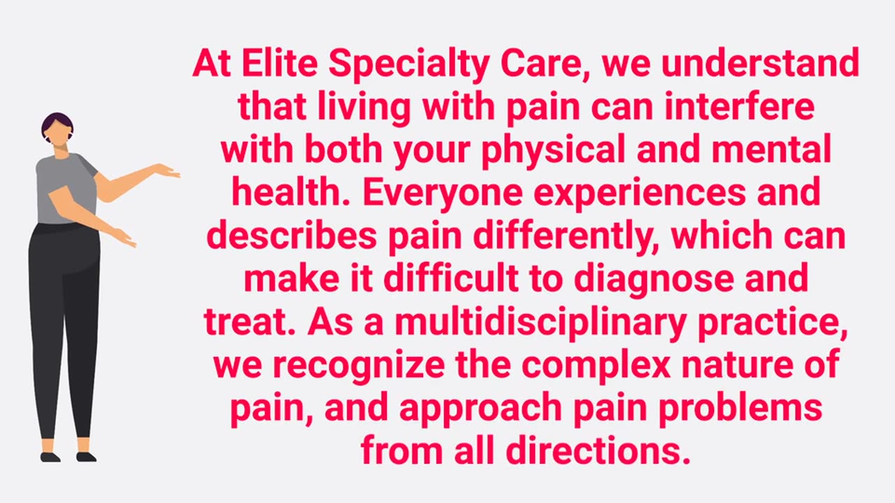 Elite Specialty Care | Effective Back Pain Treatment in Trenton, NJ