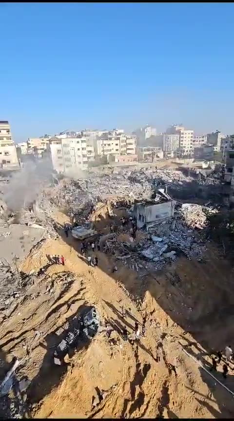 ISRAELWAR|lsraeli air attacks destroy an entire neighborhood in Gaza|WRF