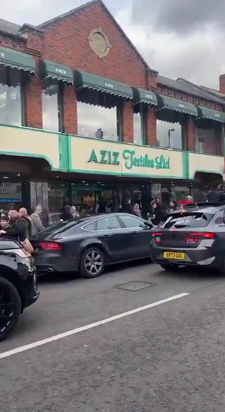 Birmingham, England, looks like Pakistan. Another city where the native British