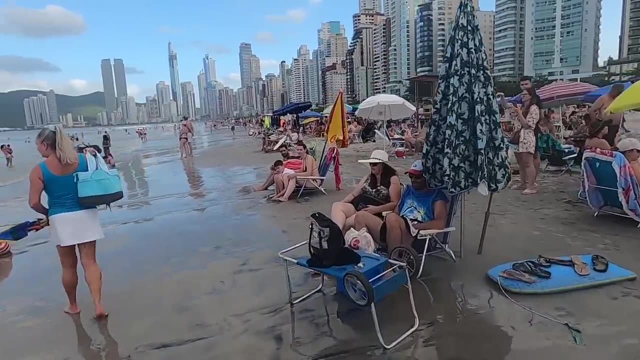 BALNEARIO Beach A Beautiful Day Brazil