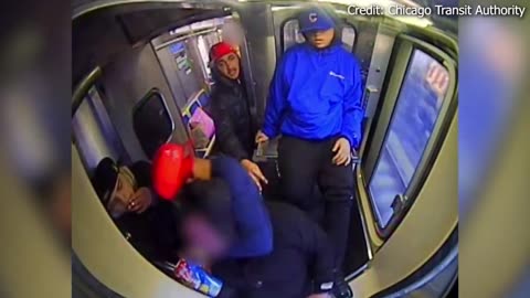 Illegal Aliens Robbing On A Train Rider