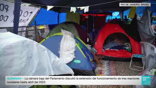 Rio de Janeiro: Protestos continuam para apoiadores de Bolsonaro no Brasil