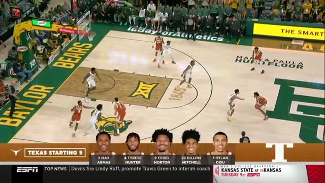 Texas at No. 11 Baylor | Big 12 Men's Basketball Highlights | March 4, 2024