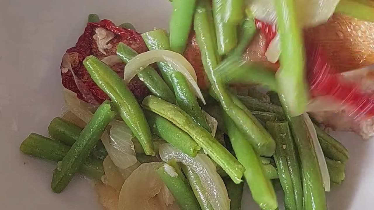 Stir Fry Green Beans with tomato and Pork #food #vegetables #stirfry #cooking #homecooked