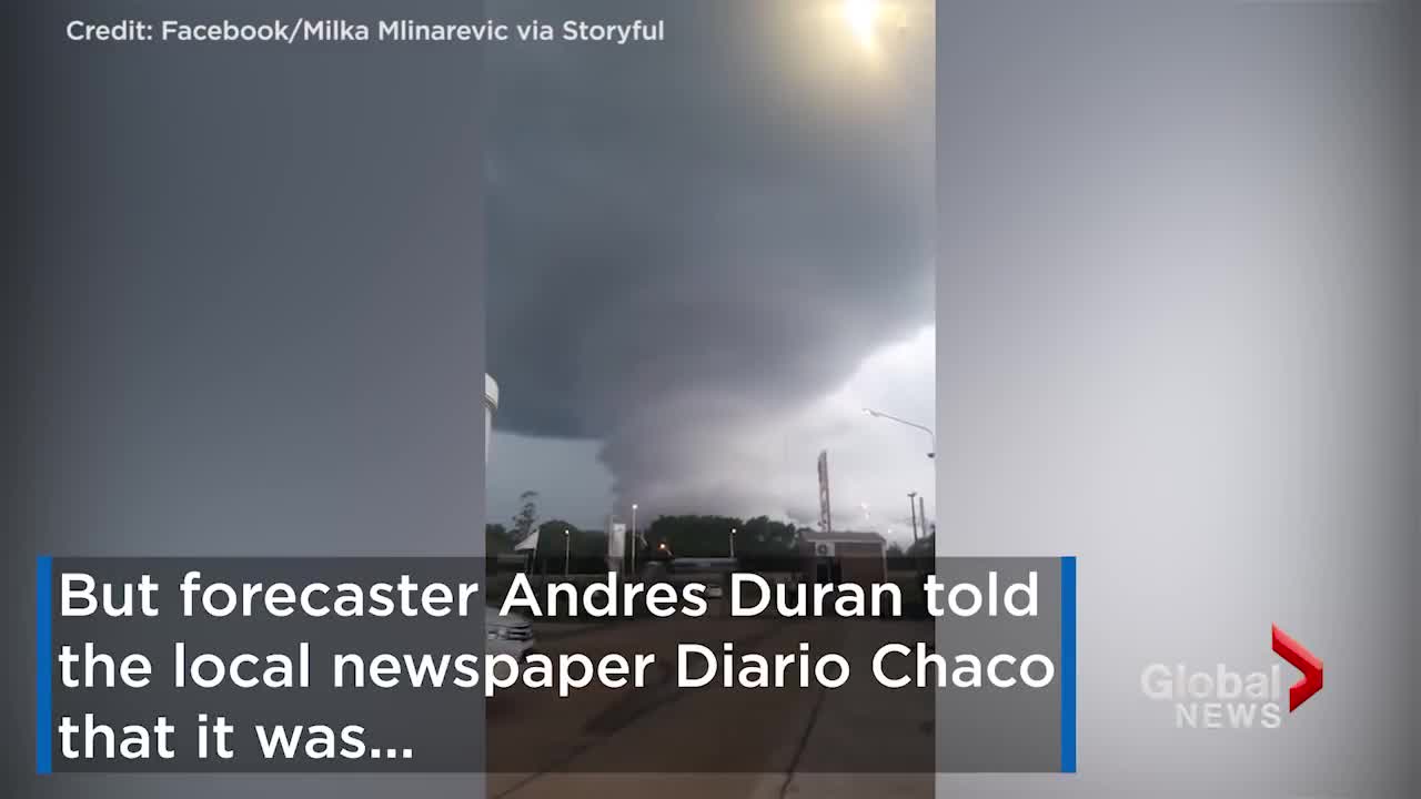 Large, circular cloud raises concern in Argentina