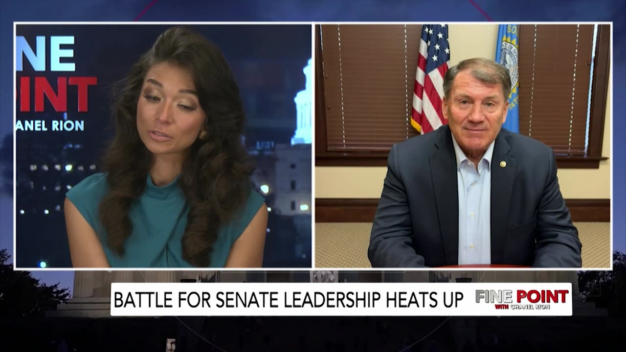 Fine Point - Battle For Senate Leadership Heats Up - W/ Mike Rounds, 11/8/24