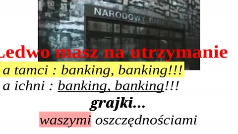 Rozu*ŚMIECIE, że bank nie ma waszych pieniędzy? KAŻDY OD 1994 PLUS TZW. REZERWY