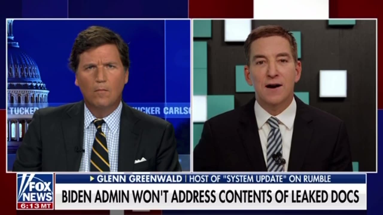 Glenn Greenwald blasts corporate media for their reaction to the classified document leak