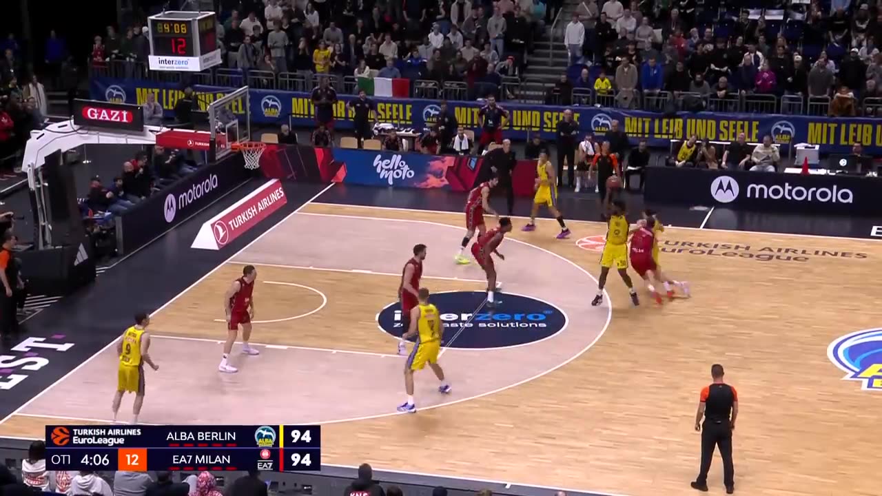 ALBA BERLIN VS EA7 MILAN HIGHLIGHTS | EUROLEAGUE BASKETBALL
