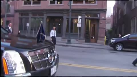 President Obama Takes a Surprise Stroll in Downtown Denver