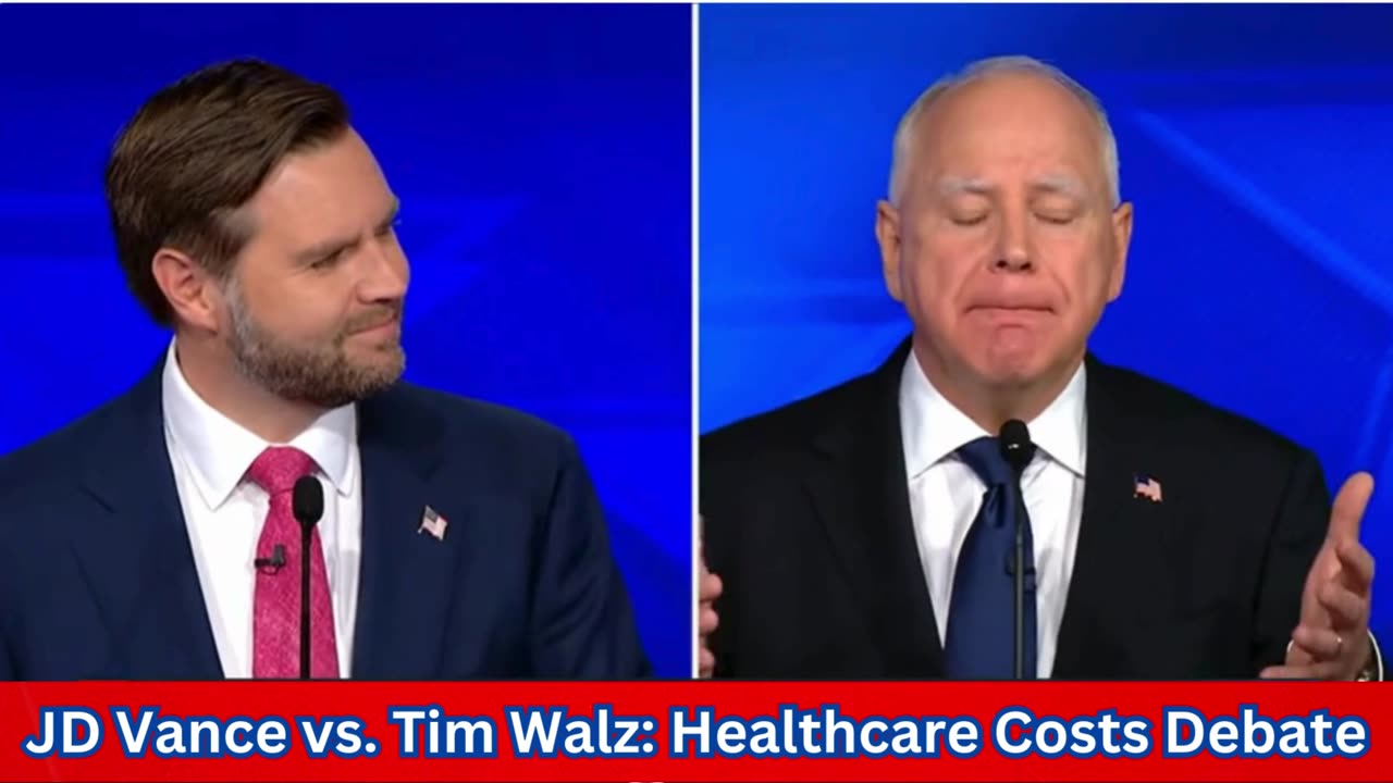 JD Vance vs. Tim Walz: Healthcare Costs Debate