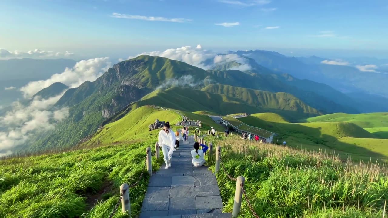 Healing landscape, Wugong Mountain, no filter