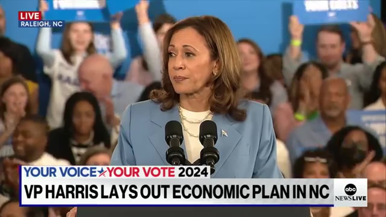 Kamala Harris unveils economic agenda cracking down on 'price gouging'