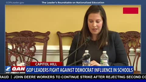 GOP leaders fight against Democrat influence in schools