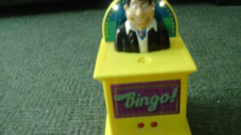 bingo caller on a great night out