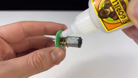 Just Put a DC Motor in the Led Bulb and you will be amazed.