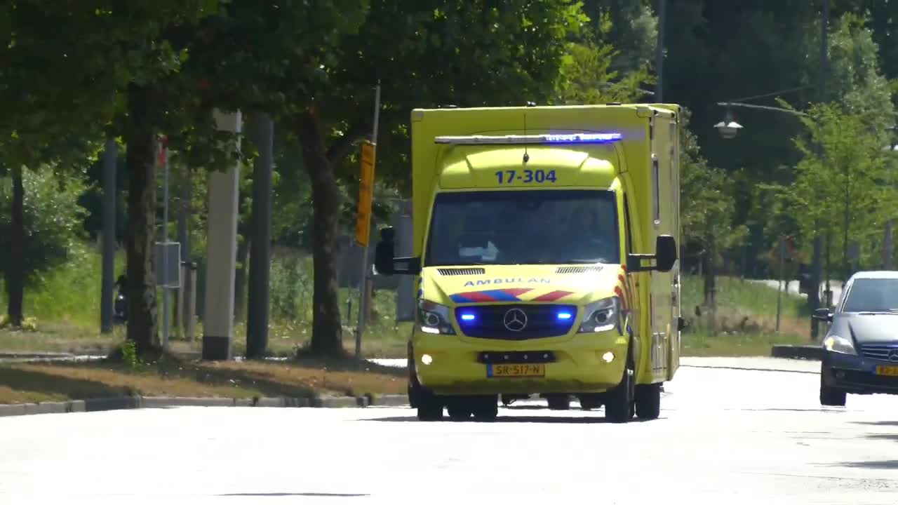 Hulpdiensten rukken massaal uit voor een mogelijk kindje te water in Dordrecht