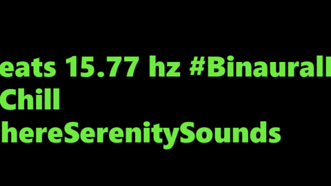 binaural_beats_15.77hz_AudioSphereSoothing BinauralSoothingSounds BinauralCalmingSounds