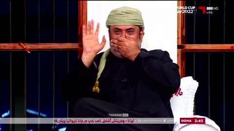 QA: Mae Alsalama... This Was the Qatari's Live on TV Trolling Germany Who Exited the World Cup