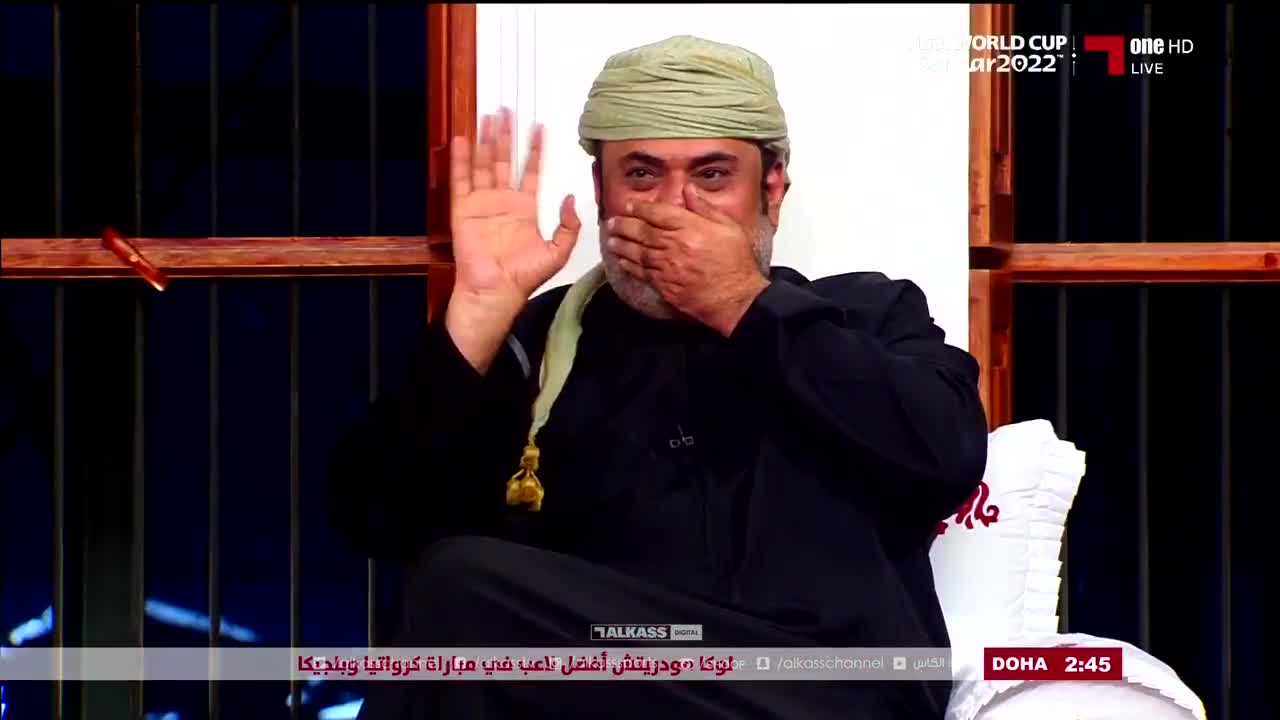 QA: Mae Alsalama... This Was the Qatari's Live on TV Trolling Germany Who Exited the World Cup