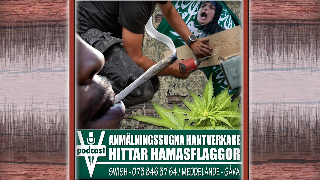 ANMÄLNINGSSUGNA HANTVERKARE HITTAR HAMASFLAGGOR