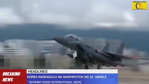 0:00 / 1:08 KOREA NAGKAGULO NA 23 MISSILES ANG PINAPUTOK