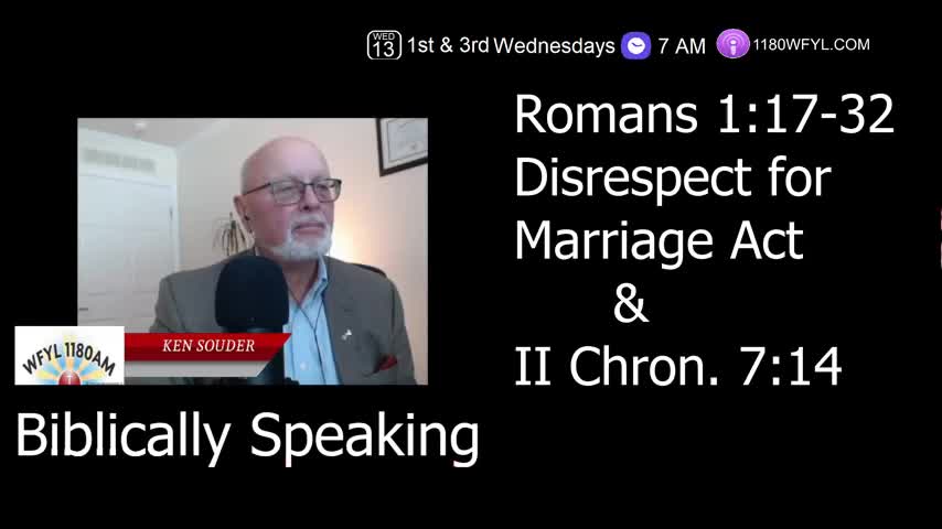 Disrespect for Marriage Act | Biblically Speaking