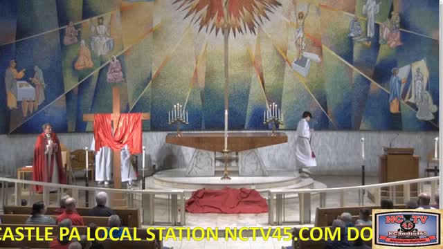 NCTV45 CATHOLIC MASS HOLY SPIRIT PARISH TENABRAE SERVICE 7:00 PM FRIDAY APRIL 15 2022