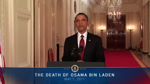 President Obama on Death of Osama bin Laden