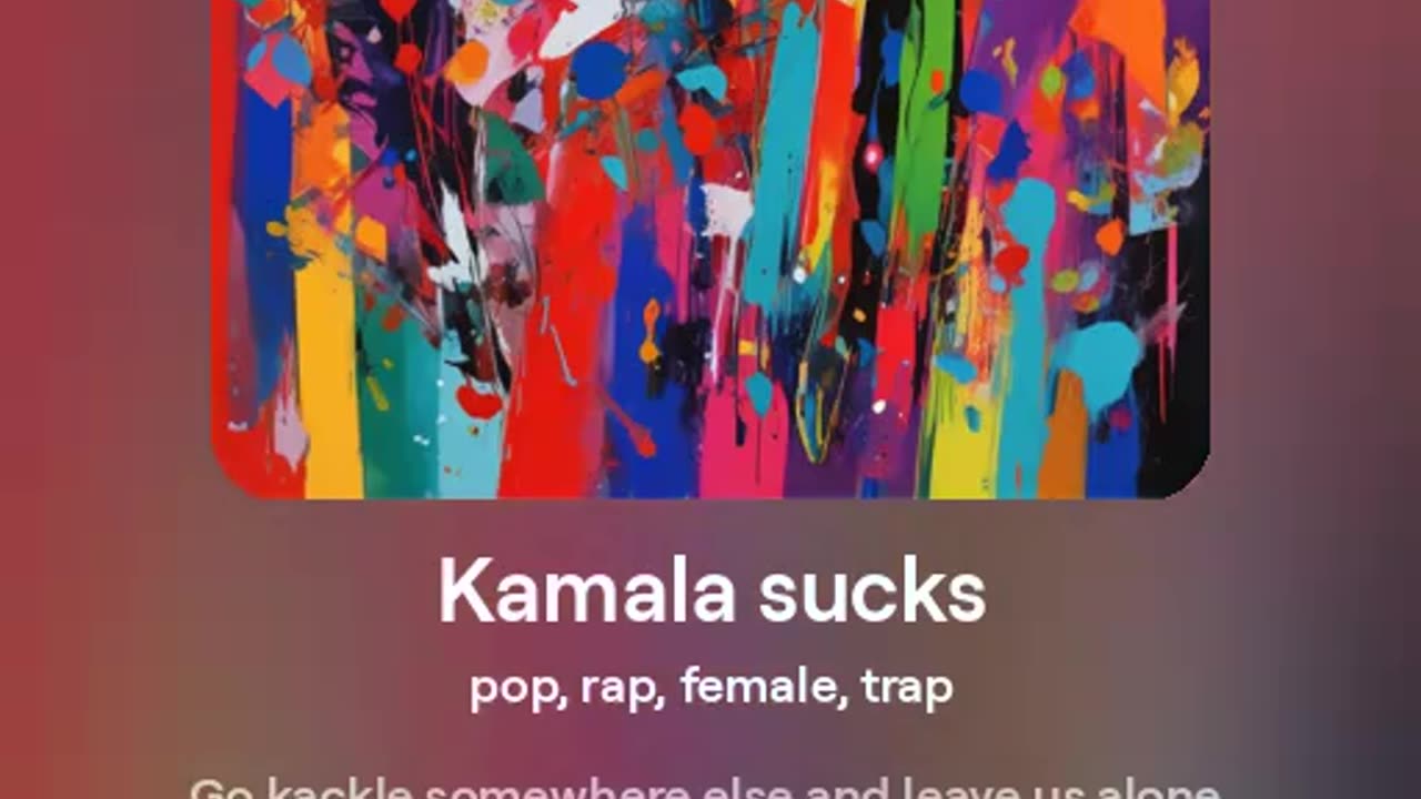 New Ai song: Kamala is Failing