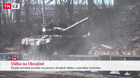 Česká vláda posílá na Ukrajinu těžké zbraně včetně tanků
