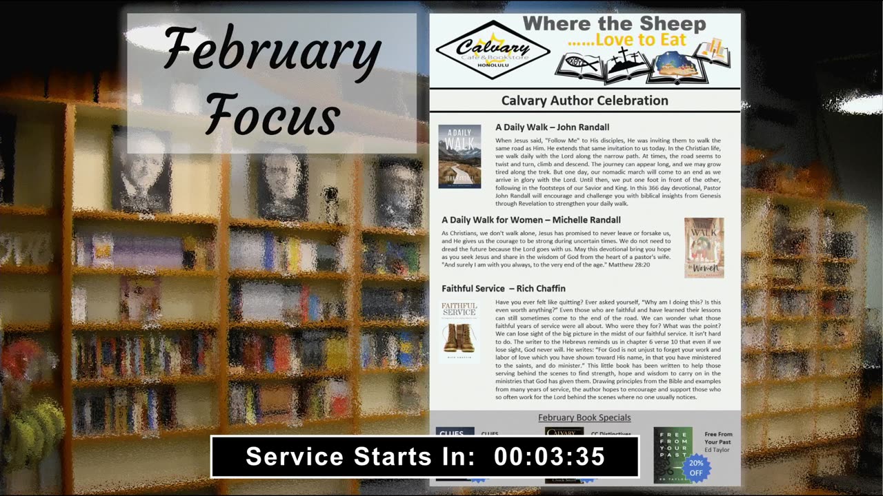 Calvary Chapel Honolulu Live Stream