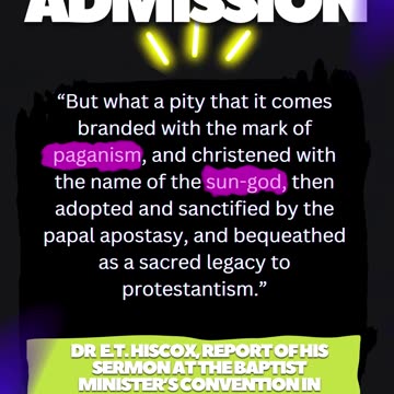 Author of Baptist manual believes Saturday is Sabbath day, Sunday is pagan