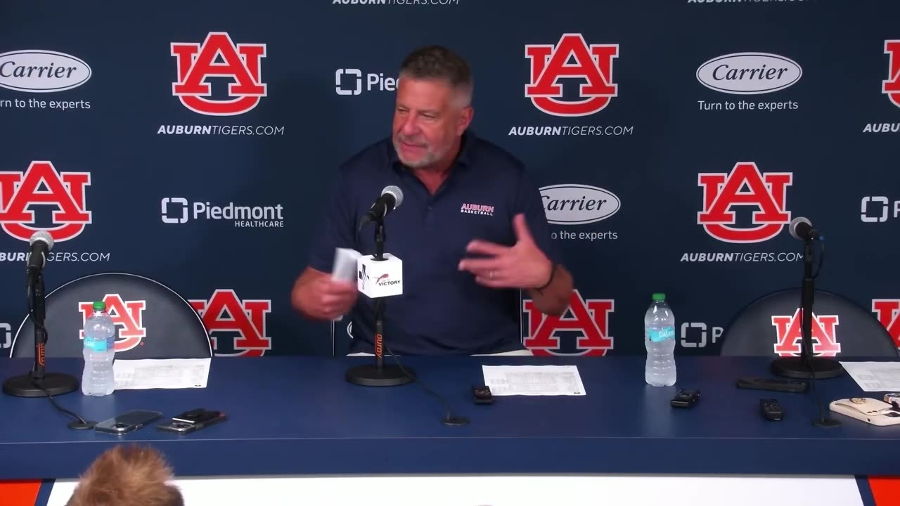 Bruce Pearl Press Conference: Auburn basketball defeats Vermont