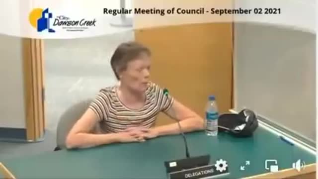 BOOM! And DOUBLE BOOM! Molecular Biologist Speaks At Dawson Creek City Council Meeting. WoW!