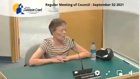 BOOM! And DOUBLE BOOM! Molecular Biologist Speaks At Dawson Creek City Council Meeting. WoW!