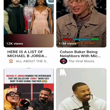 Why do you love Michael B Jordan?